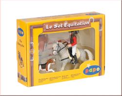 Geschenkbox Reiter III (3 Figuren) Papo