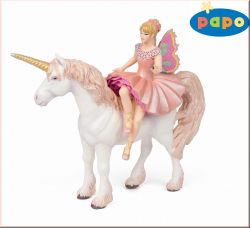 Tanzende Elfe und Einhorn Papo
