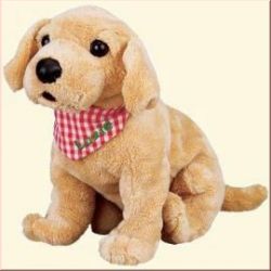 Lustige Tierparade Labrador Welpe Luzie