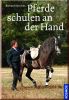 Pferde schulen an der Hand