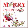 Serviette Joyful Christmas