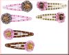 Haarclips Set Pferdefreunde